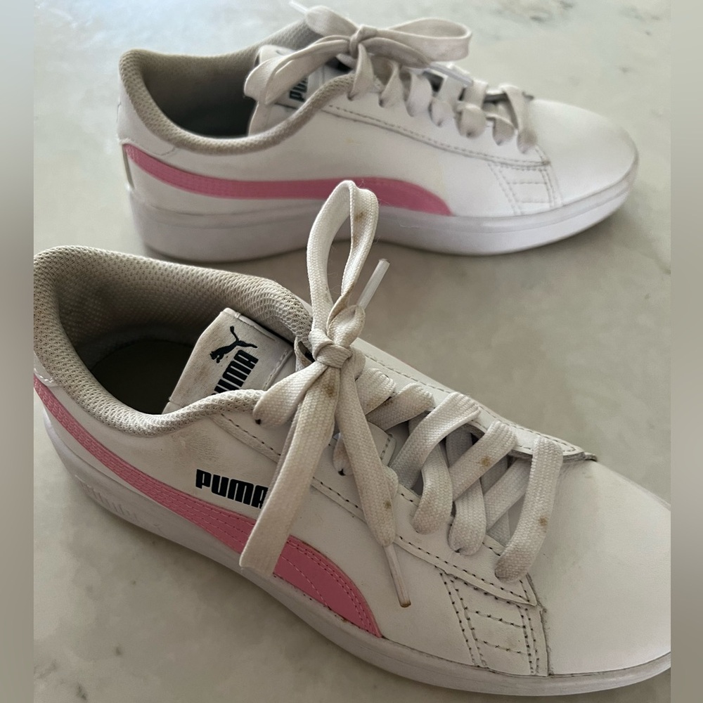 Puma Smash 3.0 Leather Big Kids’ Sneakers